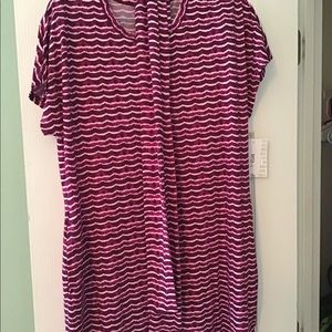 Lularoe Mitzi Top, Tunic Large
